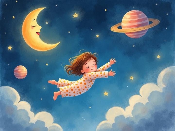 Ilustração da história Os Planetas com Sono